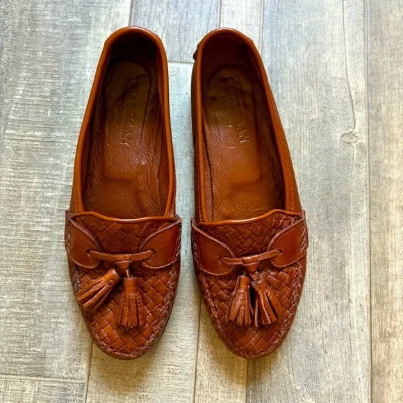 Vintage Cole Haan Resort Vintage Deerskin Loafers size 5 - Picture 1 of 12